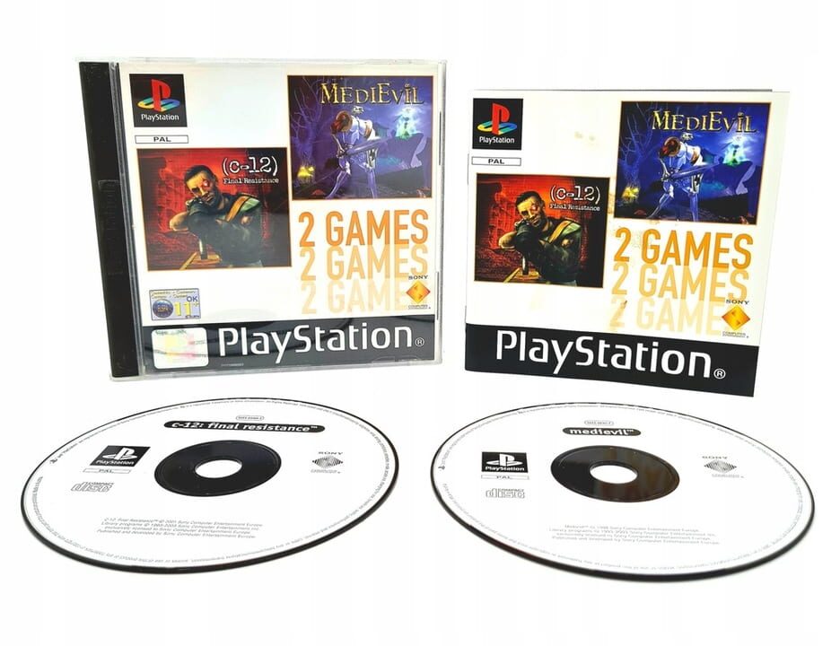 2 Games I MediEvil & C-12: Final Resistance