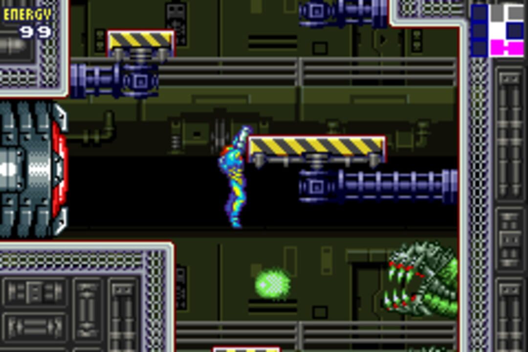 Samus Goes to the Fridge to Get a Glass of Milk