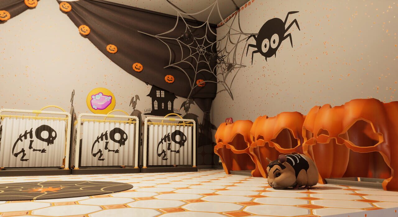 Hamster Playground: Spooky Hamster House