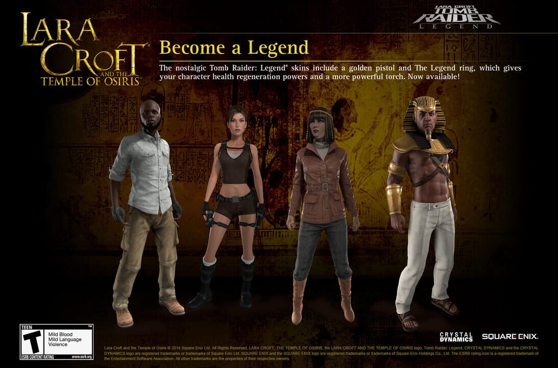 Lara Croft and the Temple of Osiris: Legend Pack