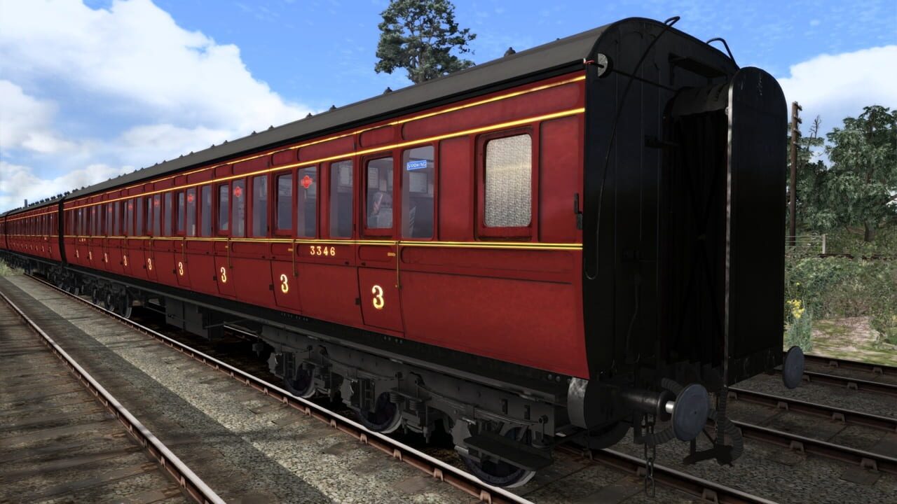 TS Marketplace: Caledonian Railway 65ft Grampian LMS Period 3 Coach Pack