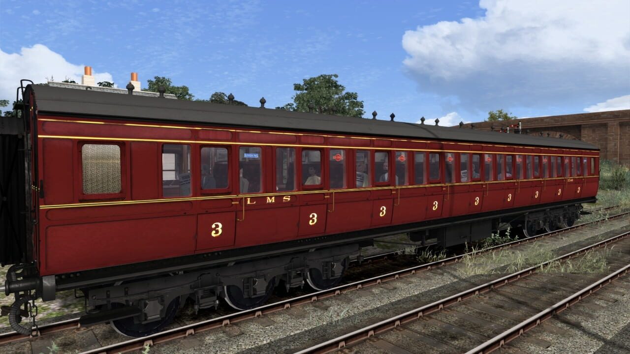 TS Marketplace: Caledonian Railway 65ft Grampian LMS Period 3 Coach Pack