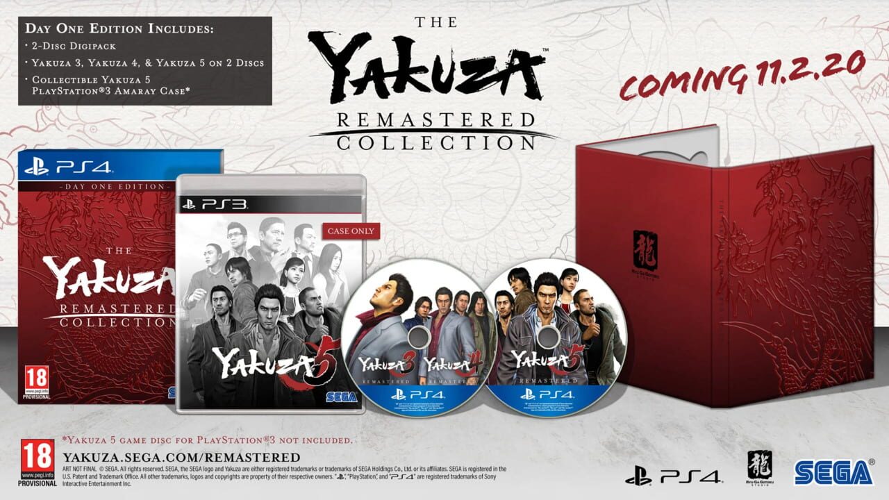 The Yakuza Remastered Collection: Day One Edition