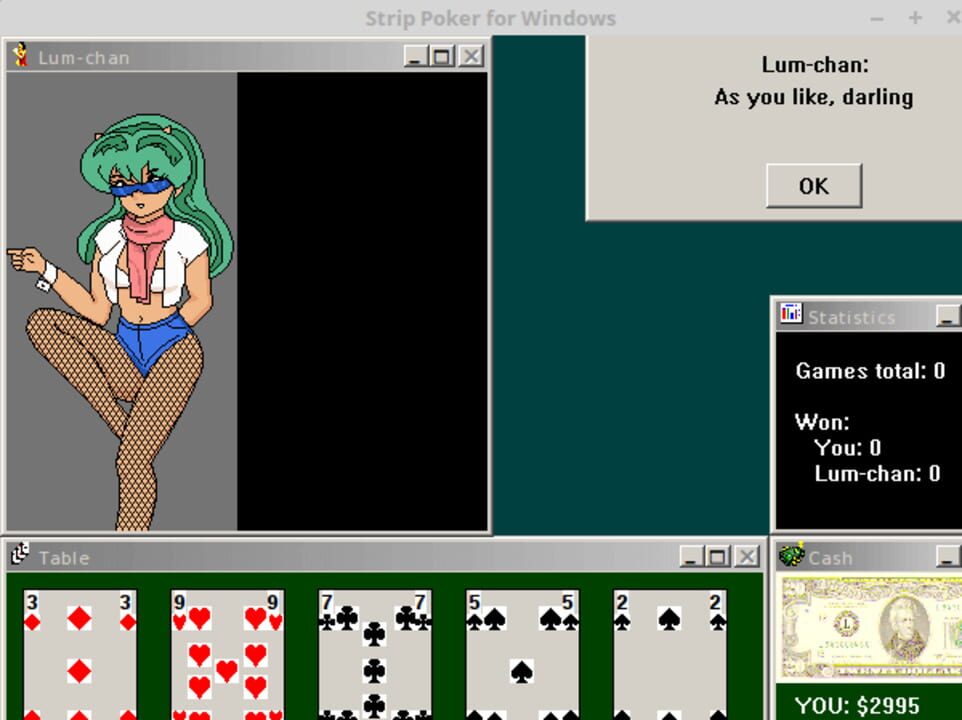 Windows Strip Poker