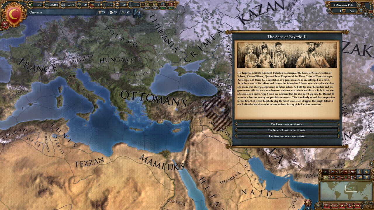 Europa Universalis IV: Songs of Regency