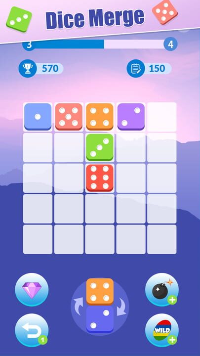 Dice Merge