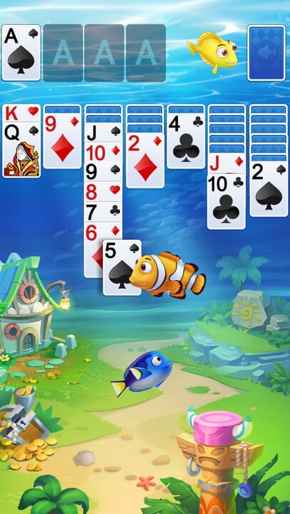 Solitaire Klondike Fish