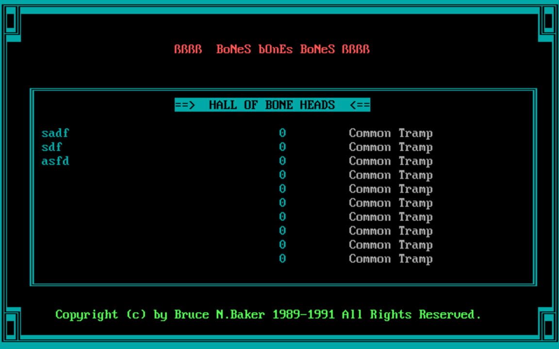 Bones: The Game of the Haunted Mansion