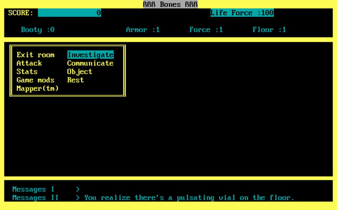 Bones: The Game of the Haunted Mansion