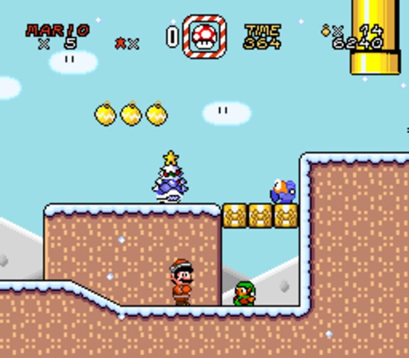 Mario Rescues Santa Claus