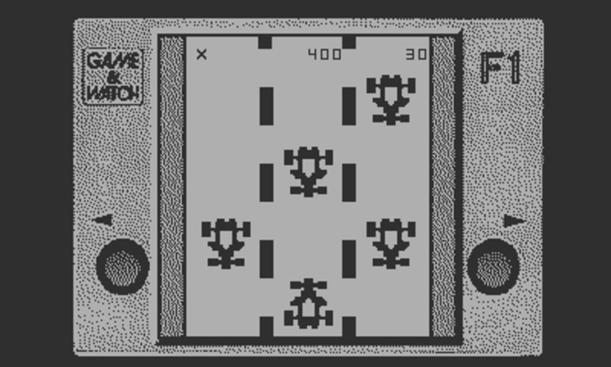Formula 1 Game & Watch: Playdate Version