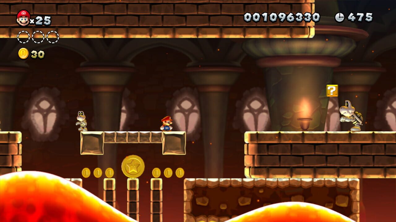New Super Mario Bros. U but the Floor is Lava