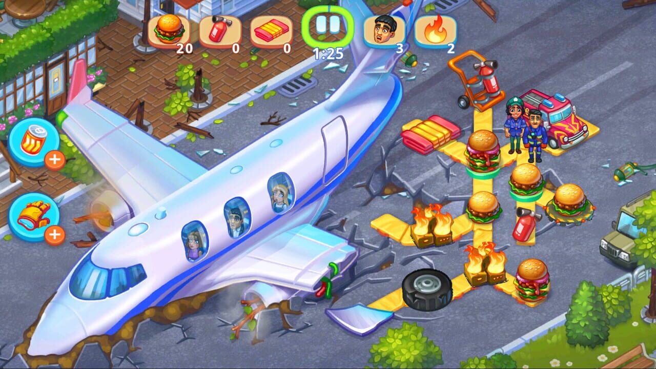 Rescue Dash: Time Management Simulator