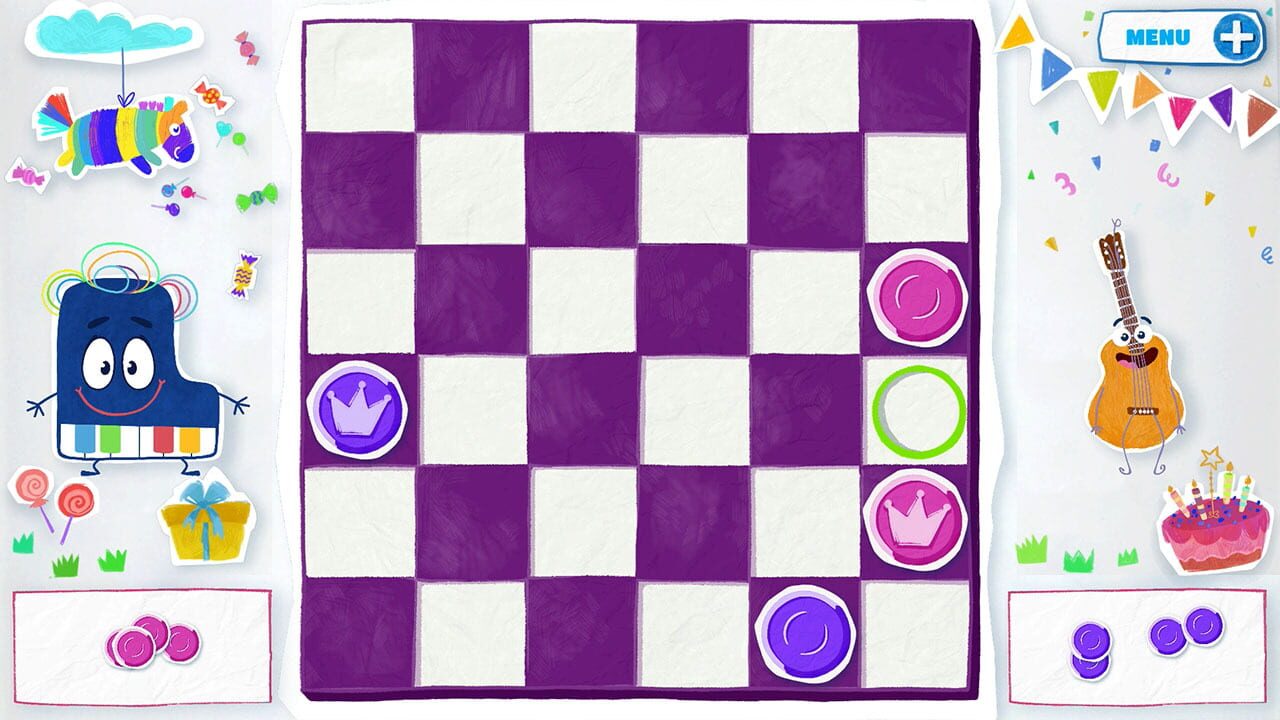 Kids Party Checkers
