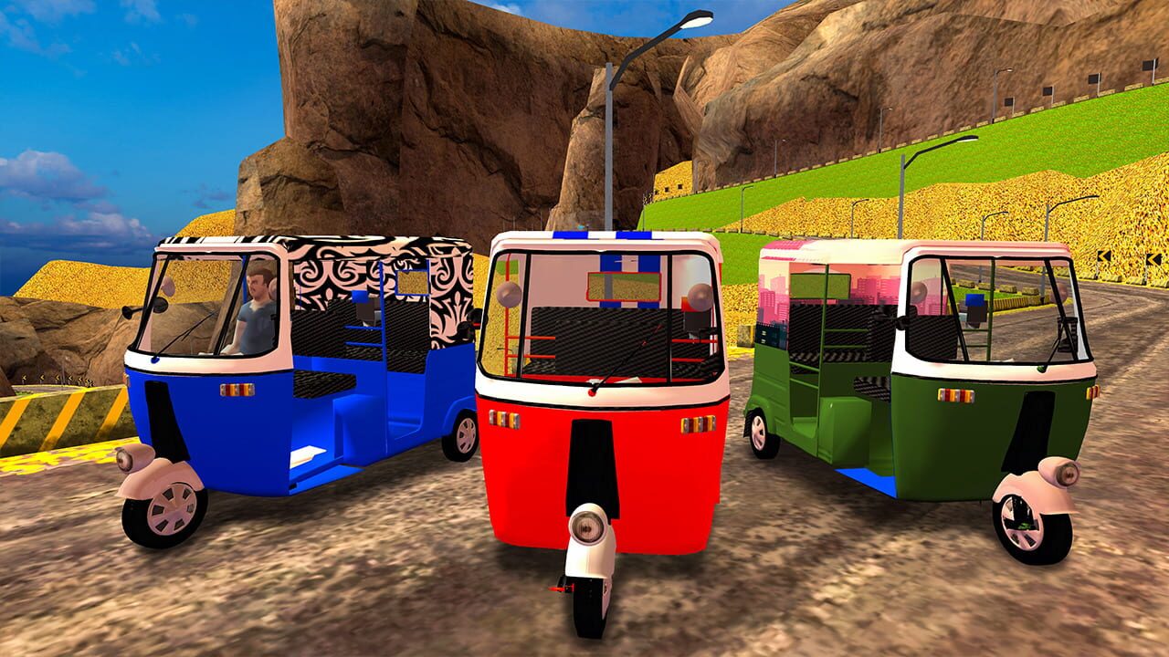 Tuk Tuk Extreme: Real Car Driving Simulator & Parking 2023 Car Games 3D Vehicle