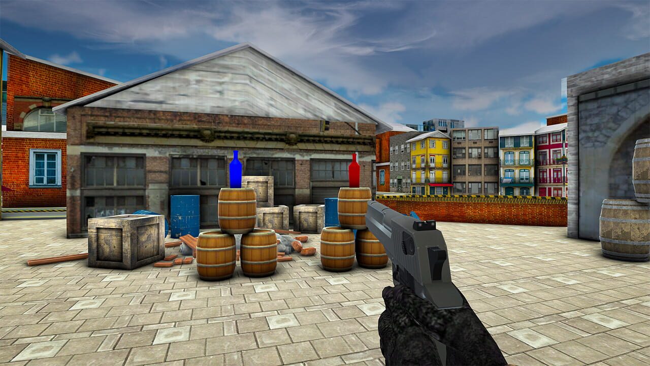 Counter Bottle Shooter: Pro Aim Master Target Bottle Shoot 3D Game Strike Pistol