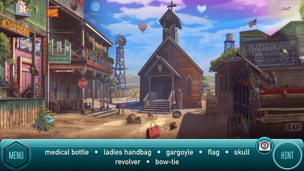 Cyber West: Hidden Object Games – Western
