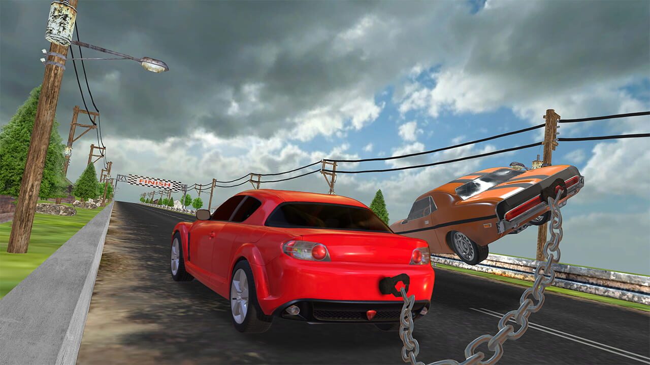 Chain Car Stunt Simulator: 3D Extreme Highway Car Driving Games