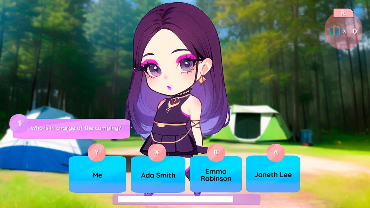 Anime Girls: Camping Trip