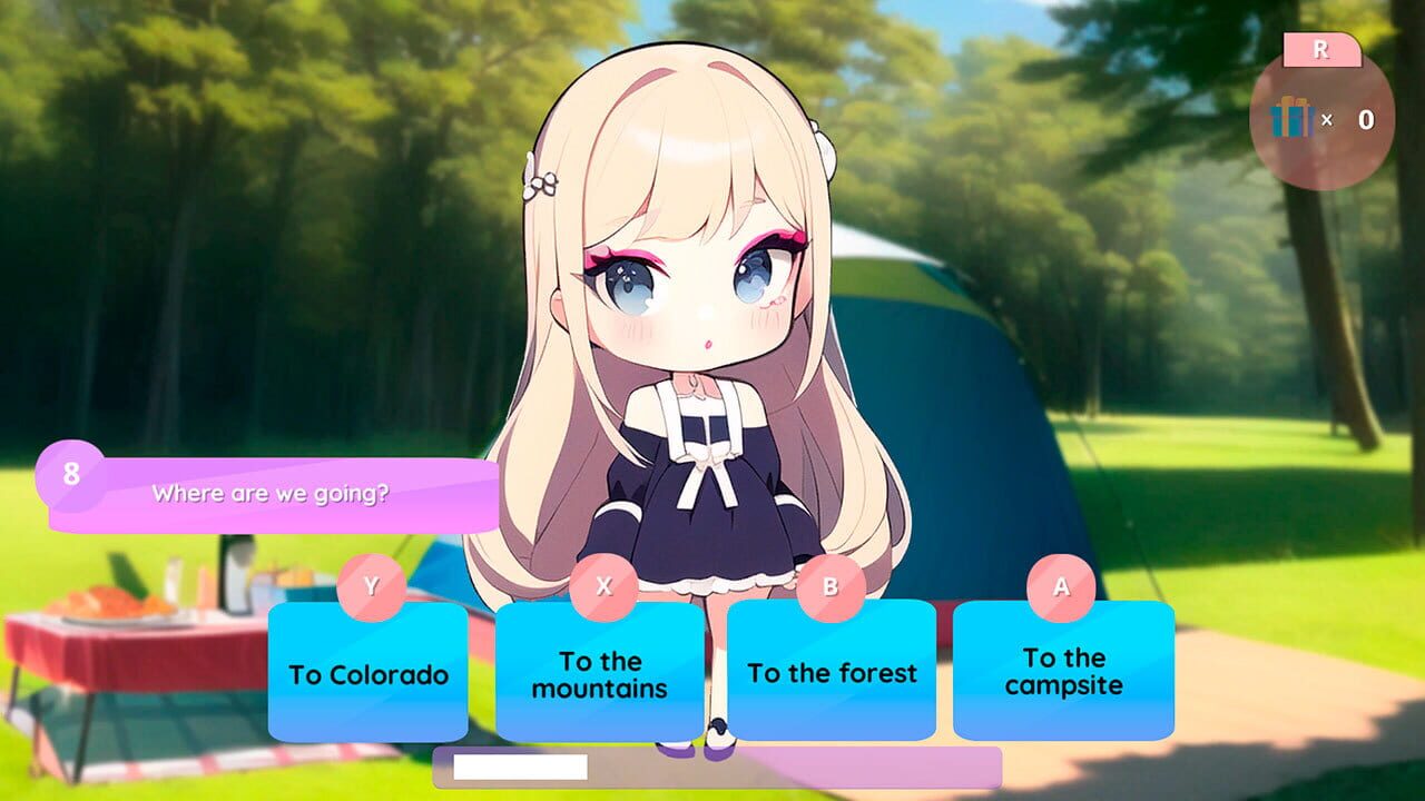 Anime Girls: Camping Trip
