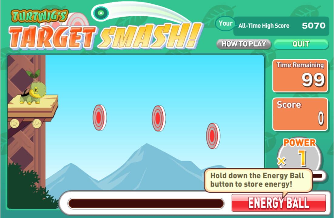Turtwig’s Target Smash!