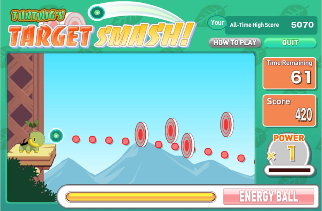 Turtwig’s Target Smash!