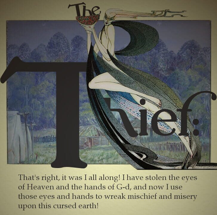 The Thief, the Witch, the Toad, and the Mushroom.