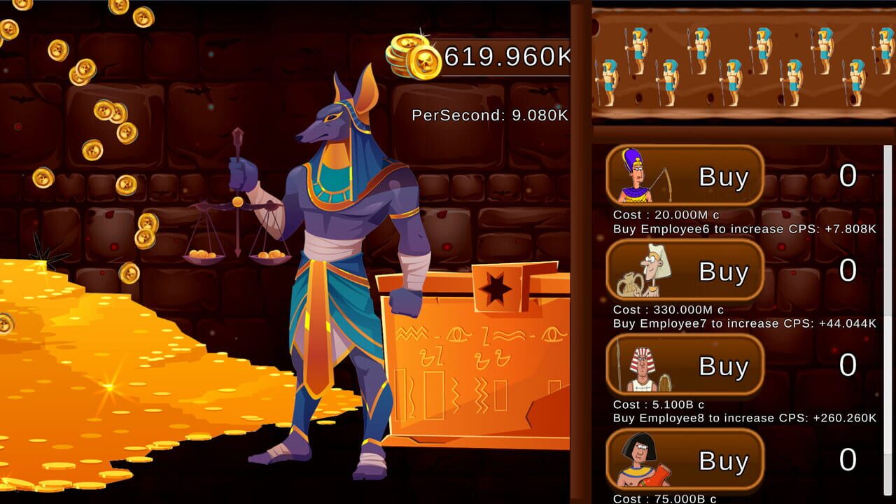 Anubis Clicker