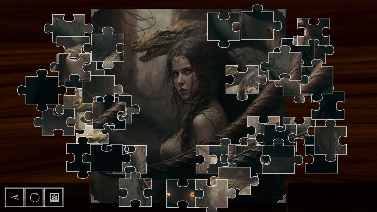 Fantasy Jigsaw Puzzles: Dragons