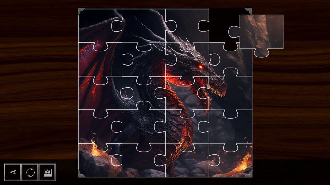 Fantasy Jigsaw Puzzles: Dragons