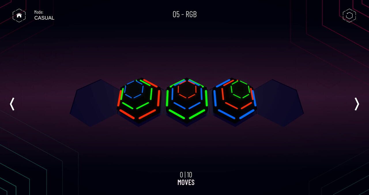 Hanoi Puzzles: Spin Match