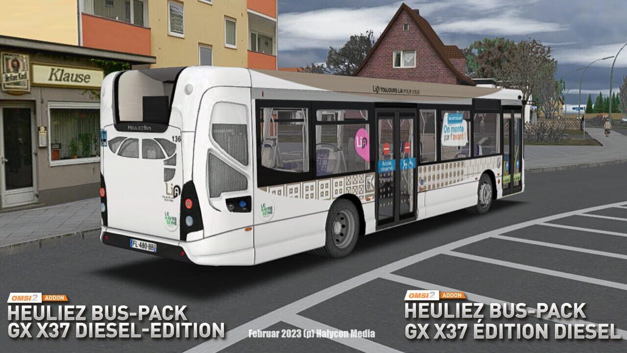 OMSI 2: Heuliez Bus Pack – GX x37: Diesel Edition
