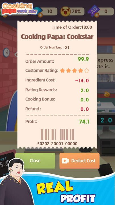 Cooking Papa: Cookstar