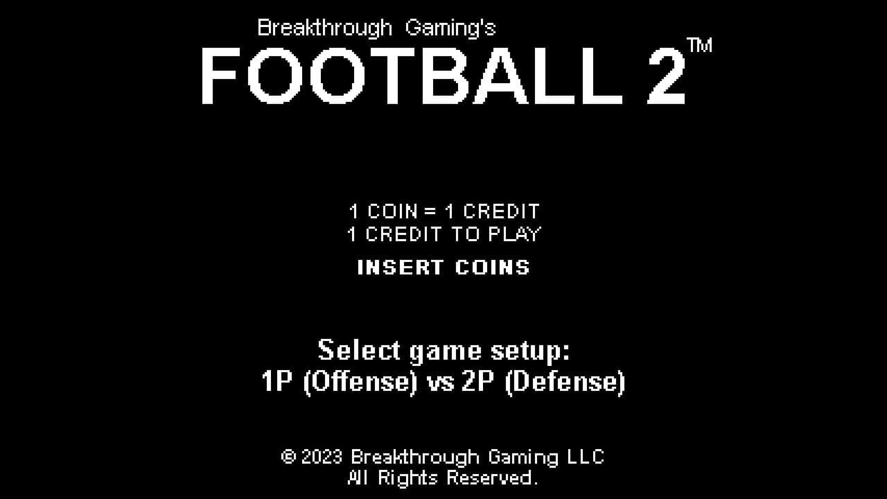 Football 2: Breakthrough Gaming Arcade