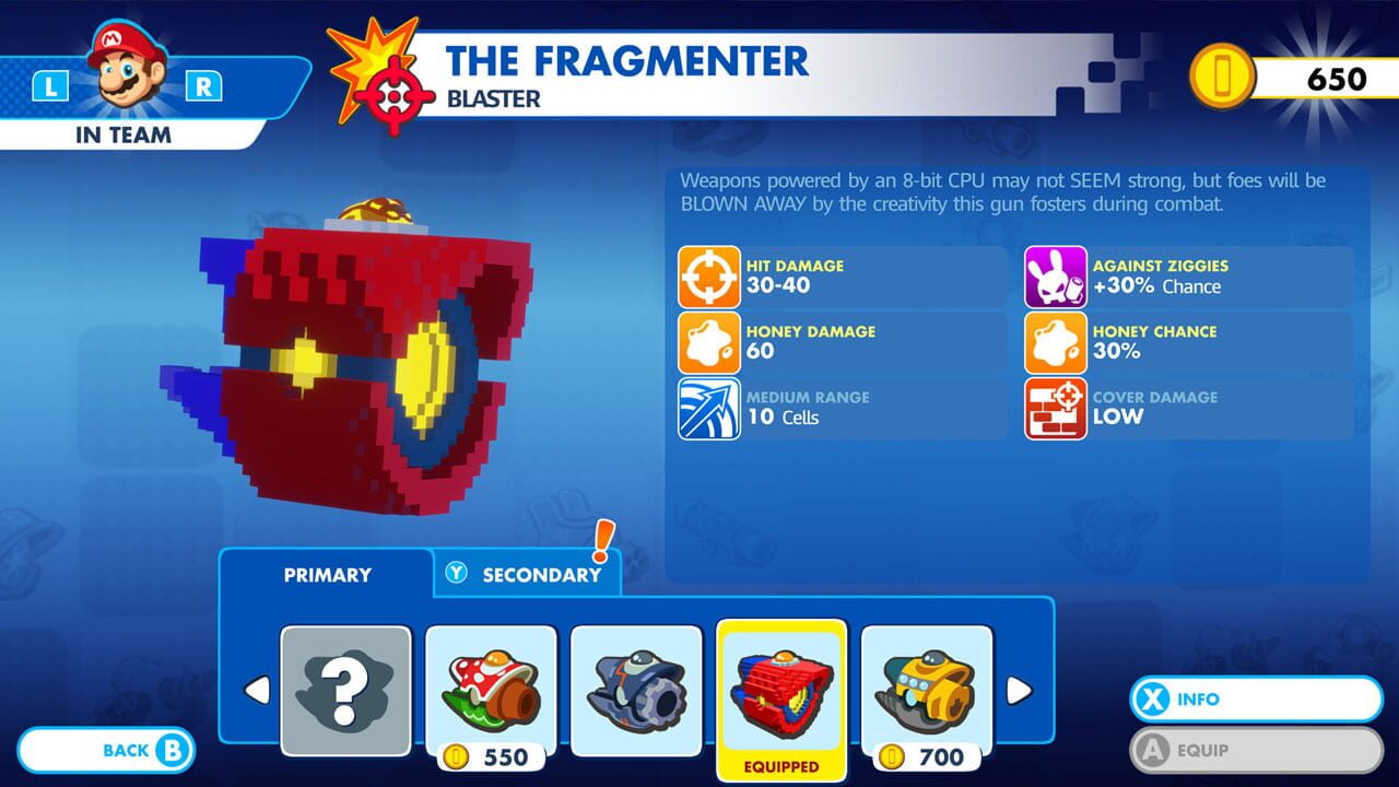 Mario + Rabbids Kingdom Battle: Pixel Pack