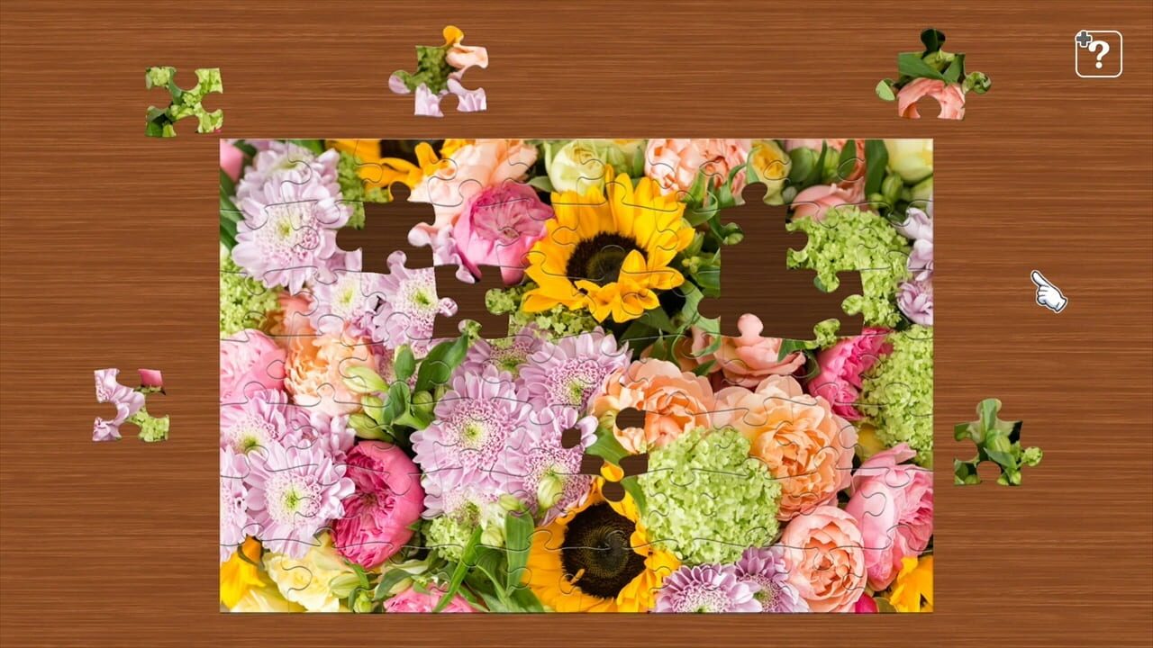 Jigsaw Masterpieces: Flower Arrangement