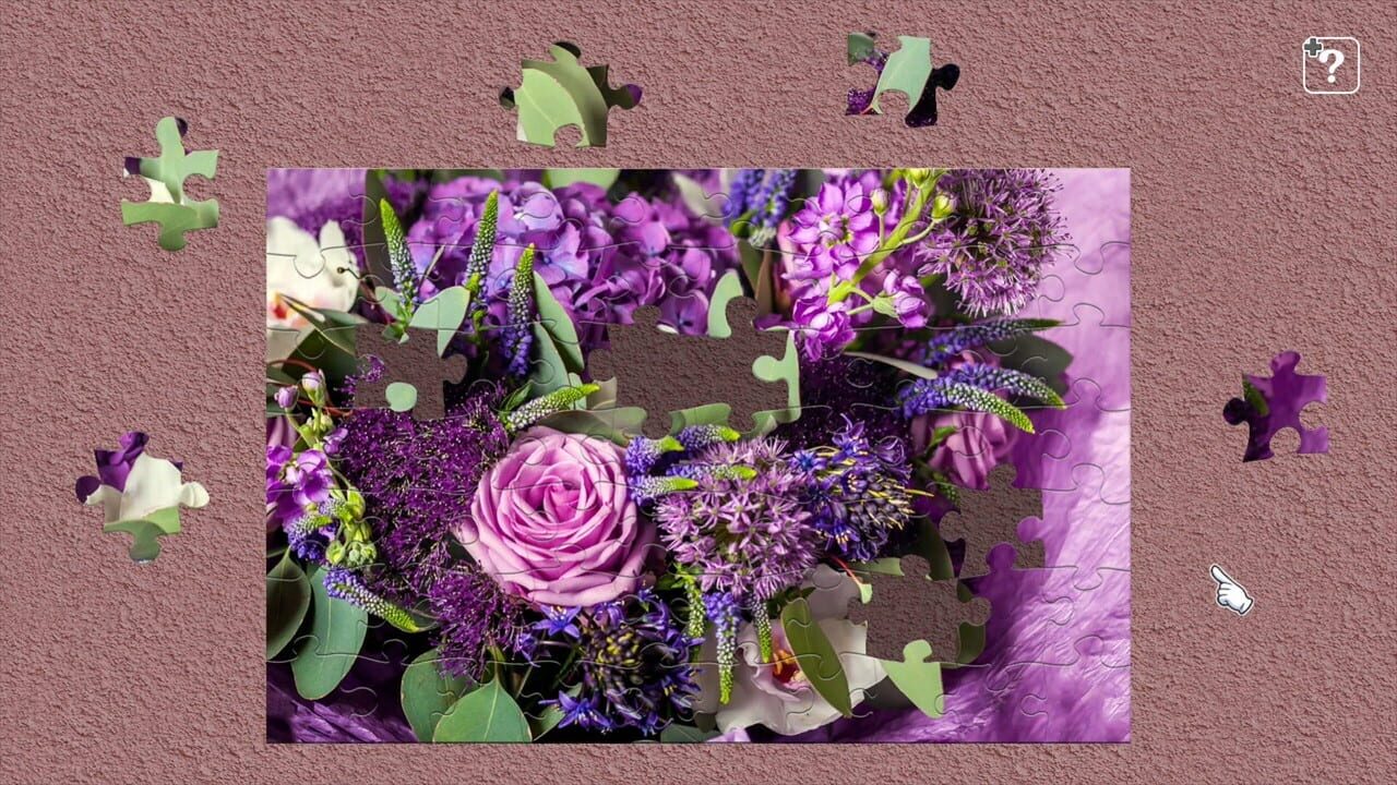 Jigsaw Masterpieces: Flower Arrangement