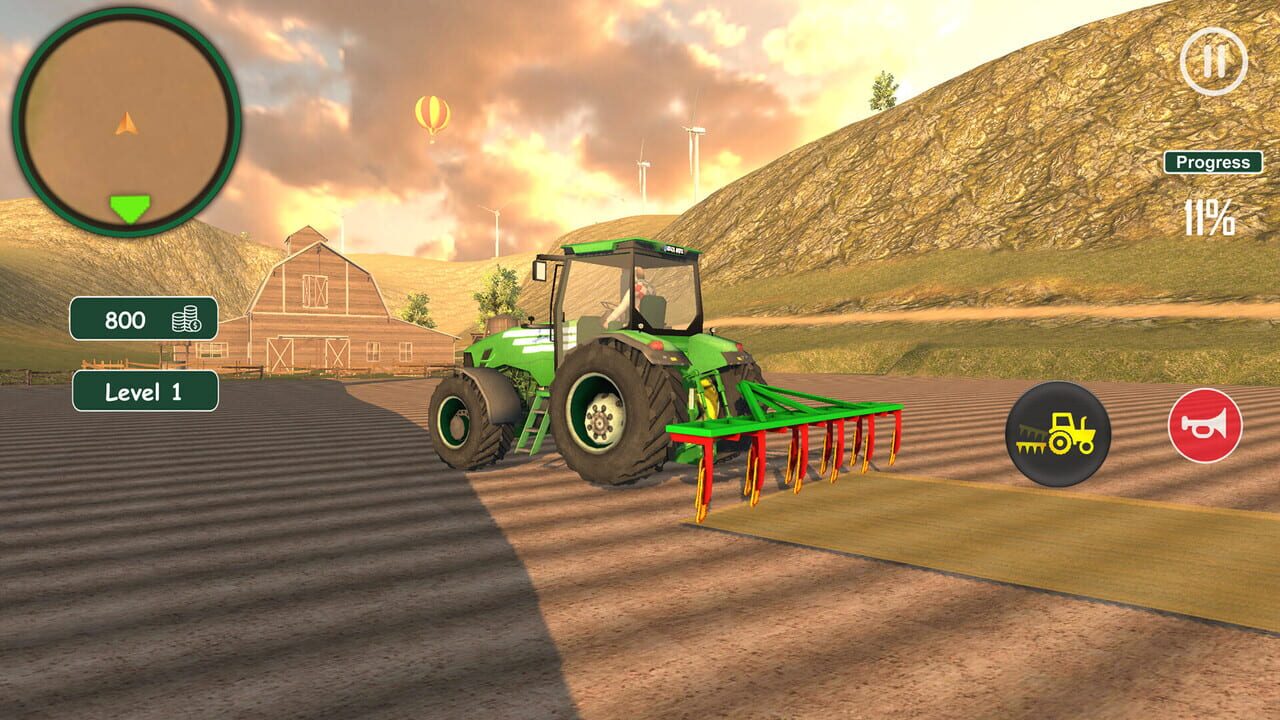 Farming Tractor Simulator: Big Farm