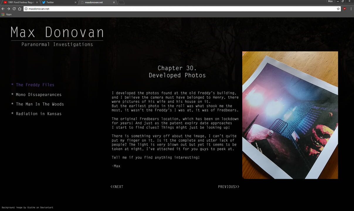 Final Nights 4: Fates Entwined