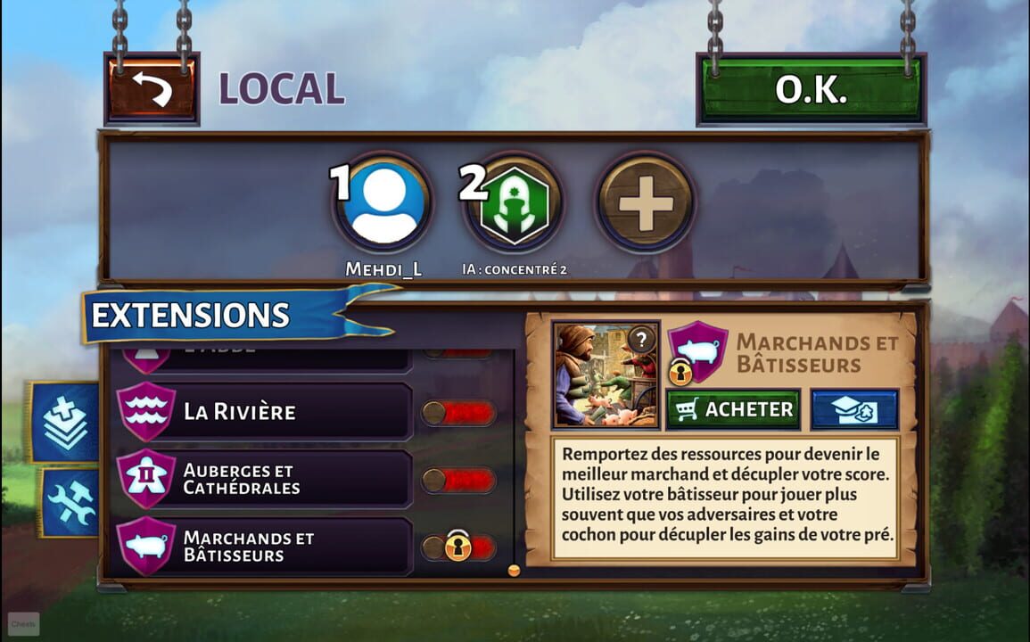 Carcassonne: The Official Board Game – Traders & Builders