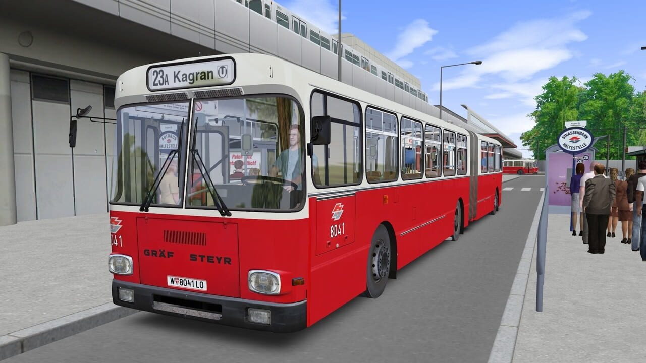 OMSI 2: Steam Edition – AI-Articulated Bus for Vienna