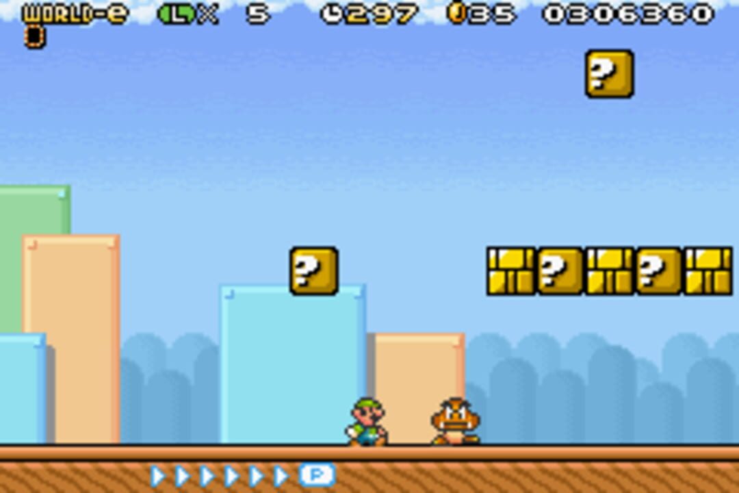 Super Mario Advance 4: Super Mario Bros. 3-e – Classic World 1-1