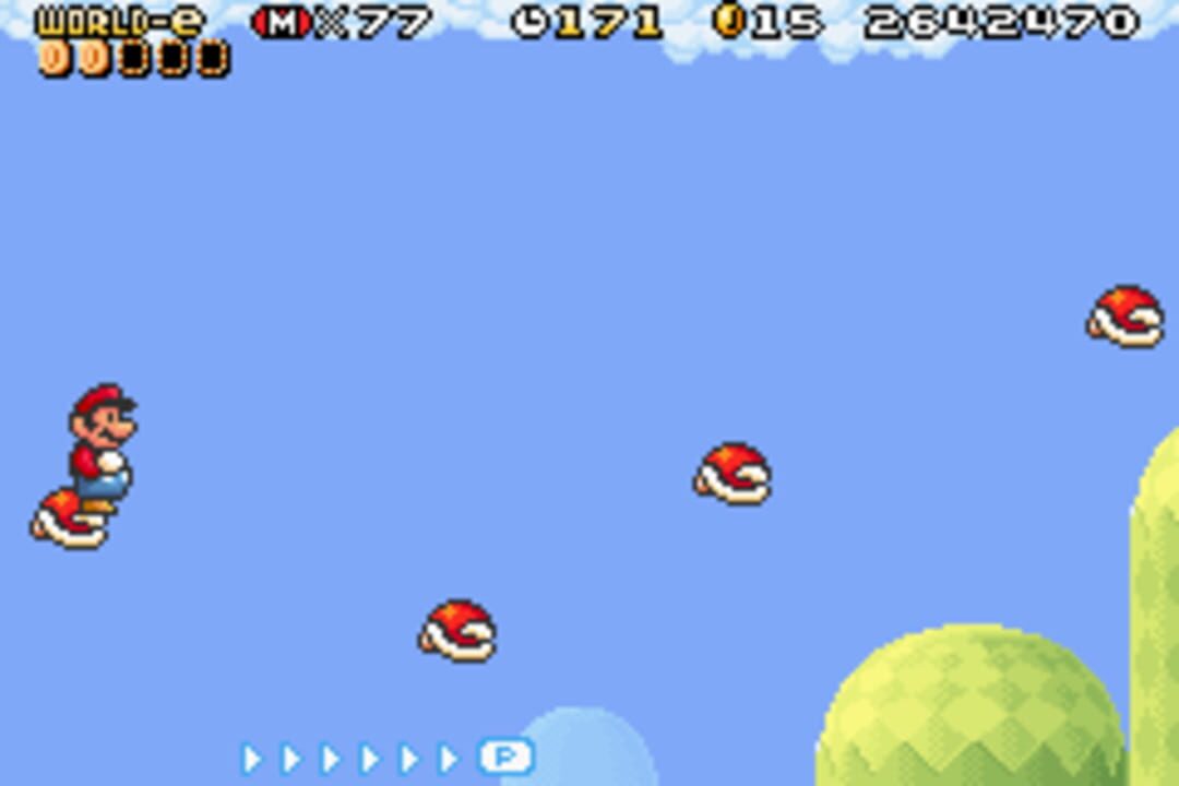 Super Mario Advance 4: Super Mario Bros. 3-e – Para Beetle Challenge