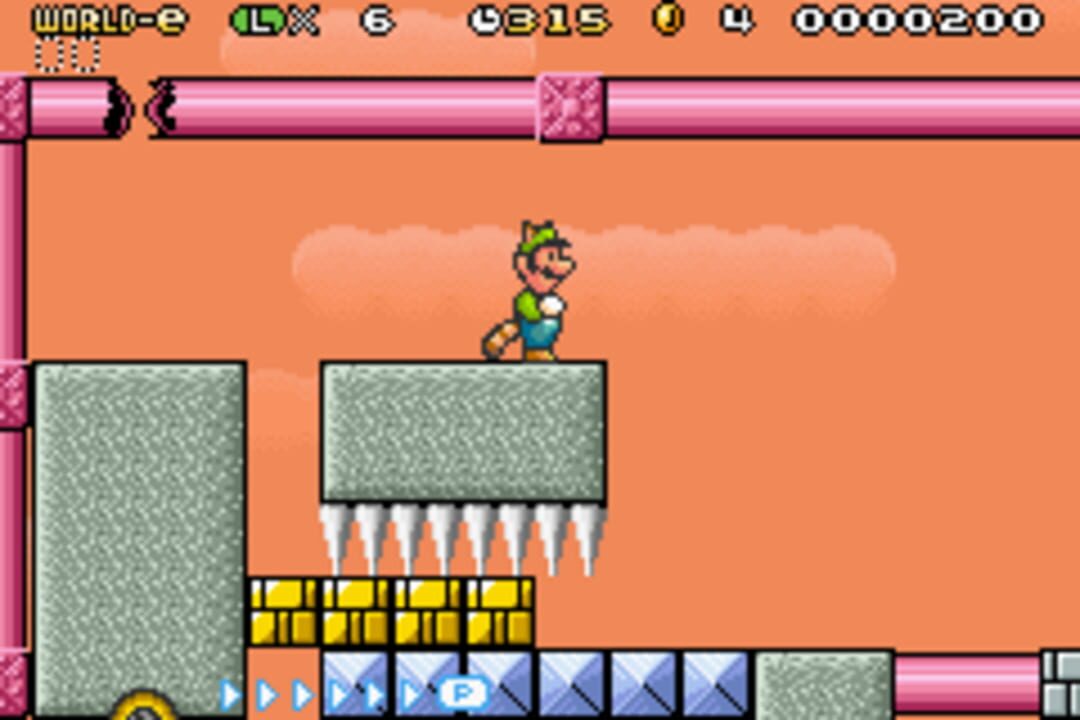 Super Mario Advance 4: Super Mario Bros. 3-e – Puzzling Pipe Maze