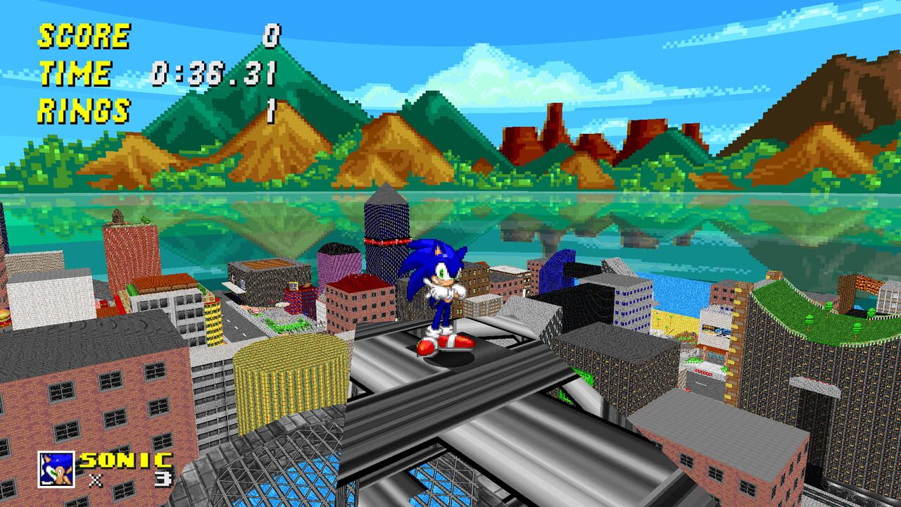 Sonic Robo Blast 2: Adventure Sonic