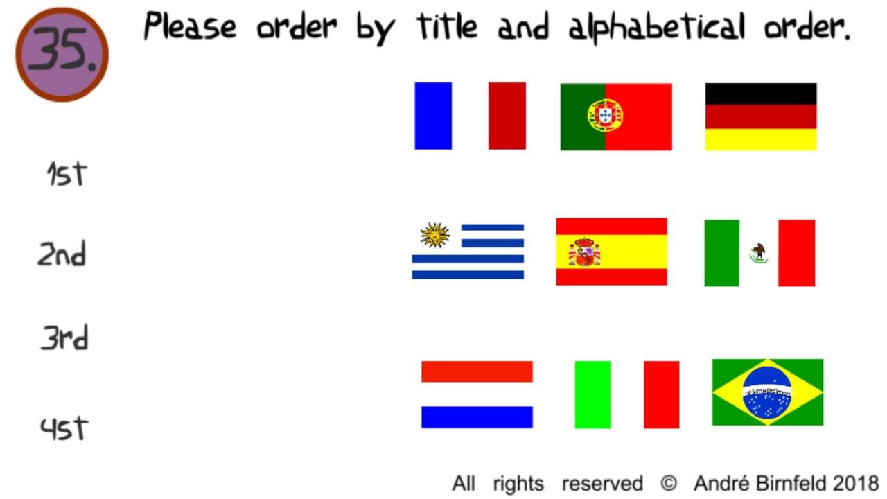 Genius Quiz World Cups