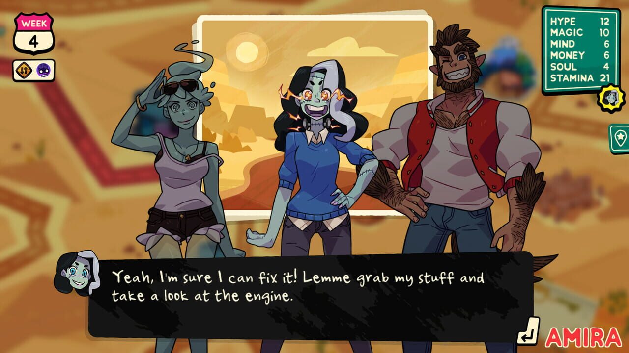 Monster Prom 3: Monster Roadtrip – Hitchhiker Pack: Vicky & Brian
