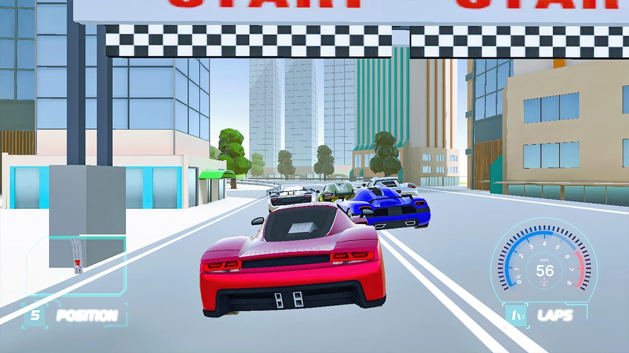 Rally Race Car Simulator Poly: World Driver Arcade Real Driving Games Sim
