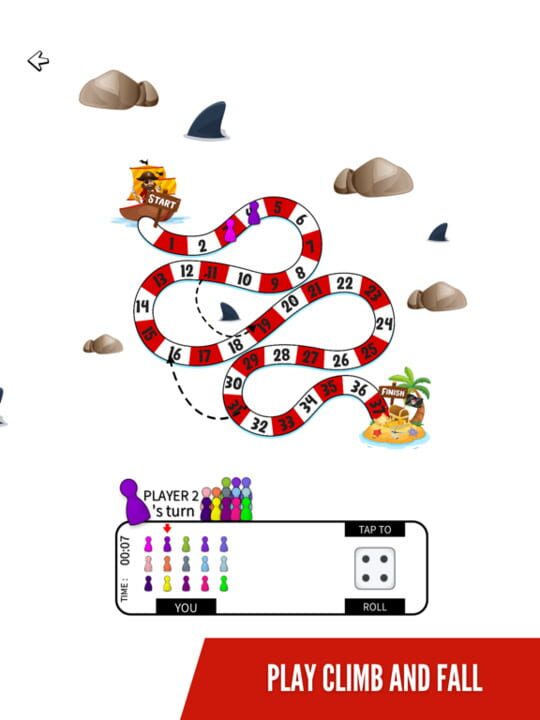 Climb and Fall Dice Adventure