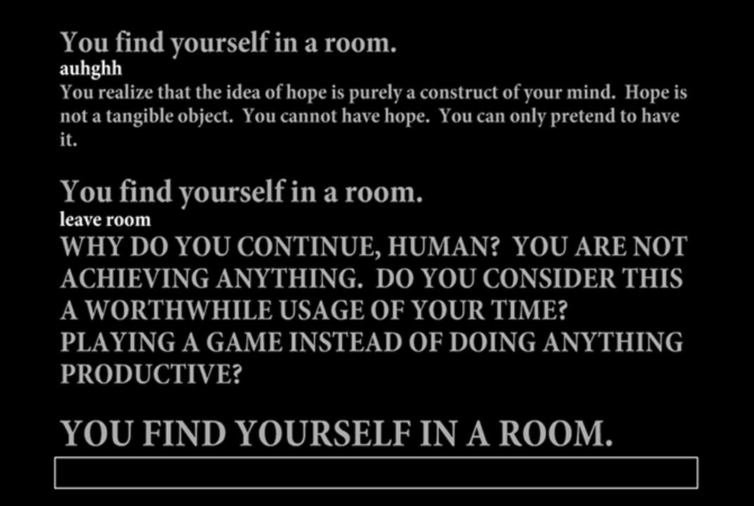 You Find Yourself in a Room
